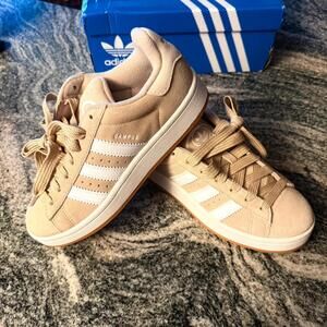 Adidas Campus 00s Wonder Beige Suede Sneakers Women’s 7.5 Youth 6 NWT